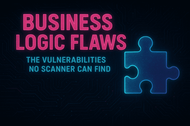 Business Logic Flaws: The Vulnerabilities No Scanner Can Find 🧩