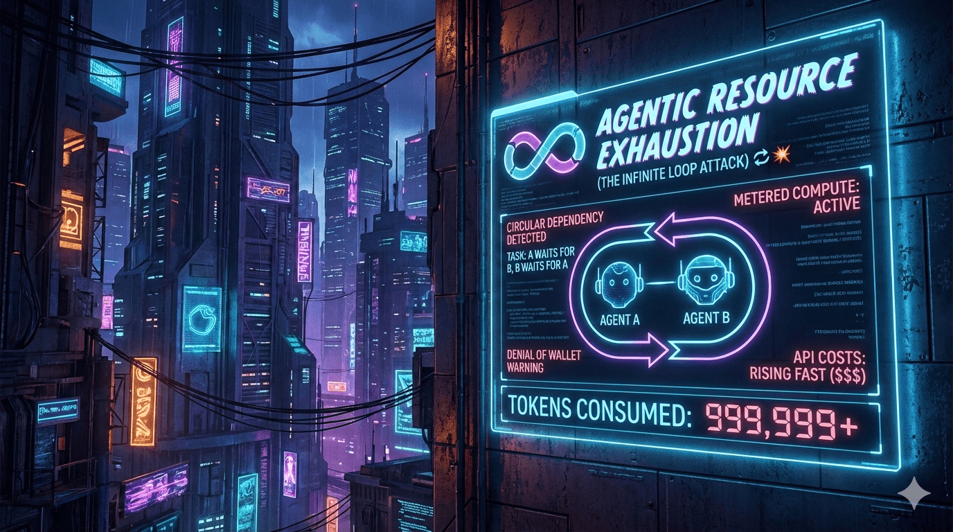 Agentic Resource Exhaustion: The "Infinite Loop" Attack of the AI Era