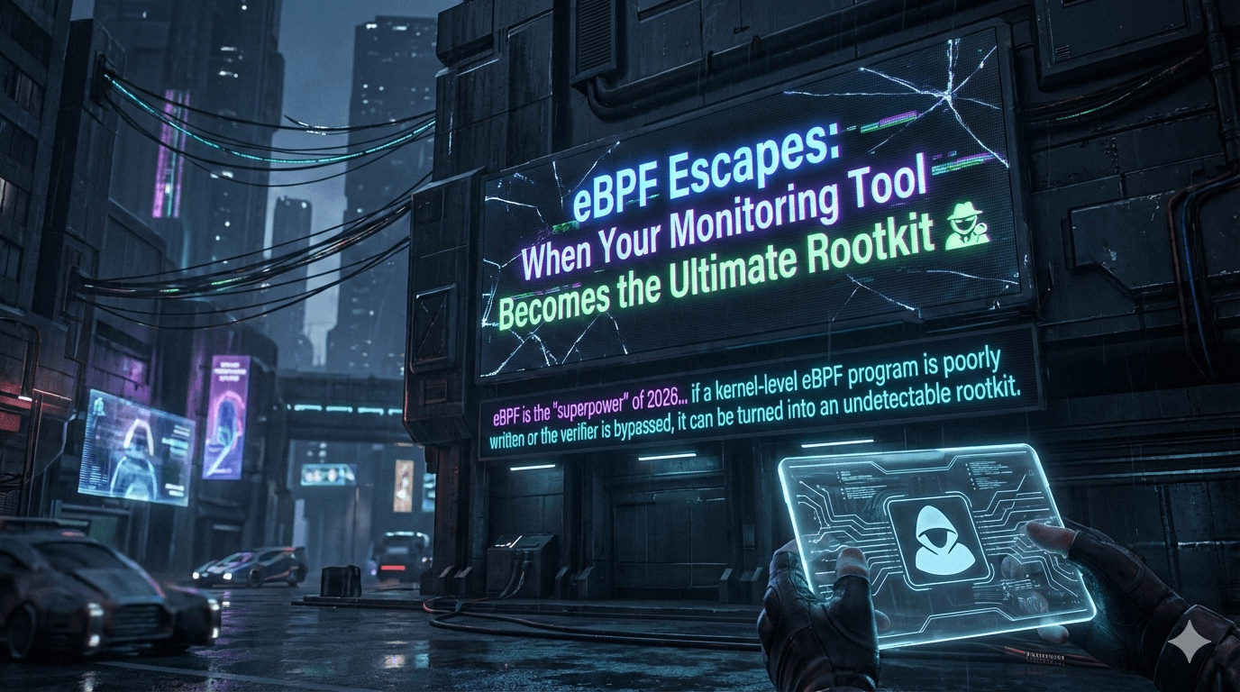 eBPF Escapes: When Your Monitoring Tool Becomes the Ultimate Rootkit 🕵️
