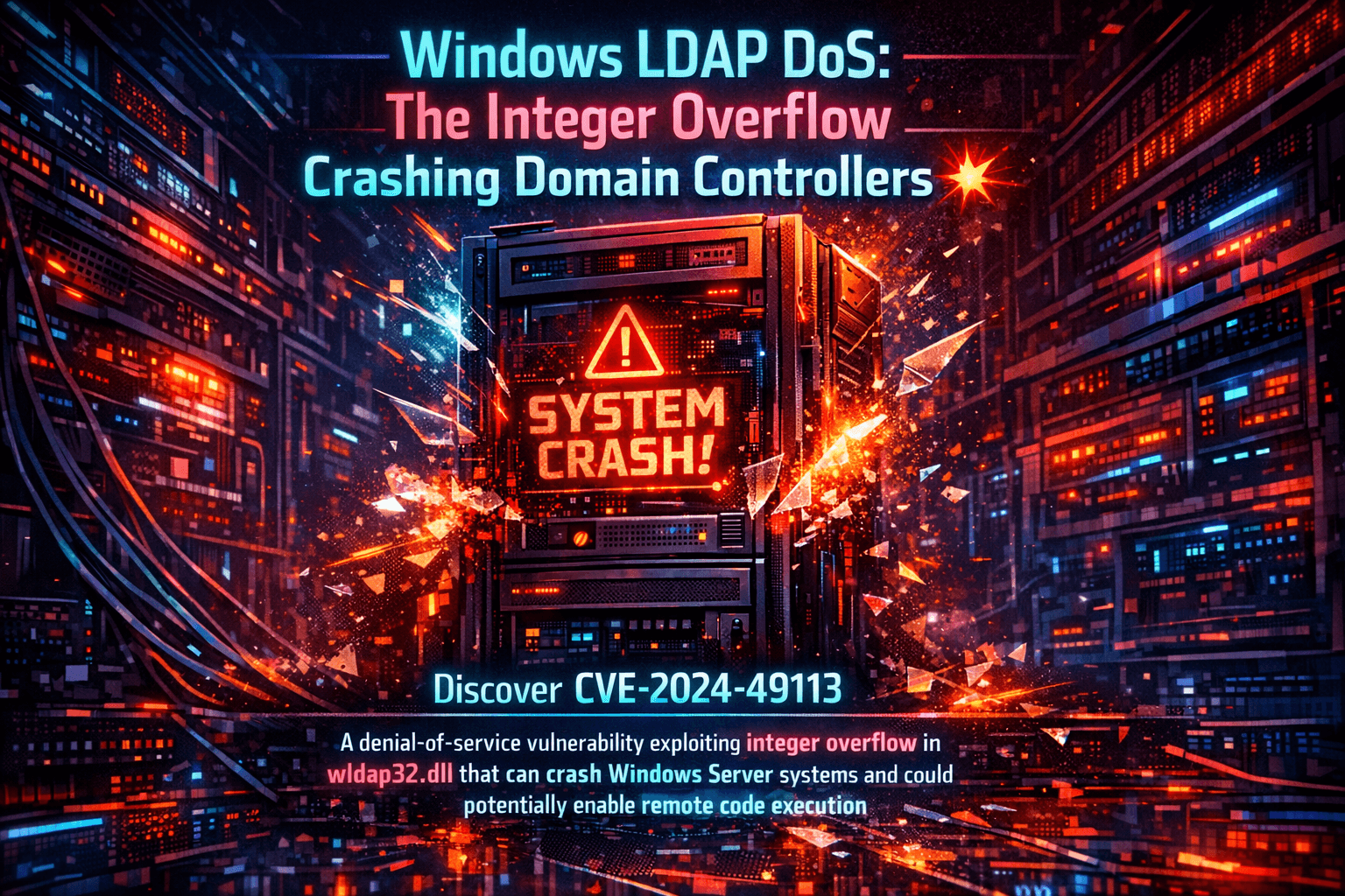 Windows LDAP DoS: The Integer Overflow Crashing Domain Controllers 💥