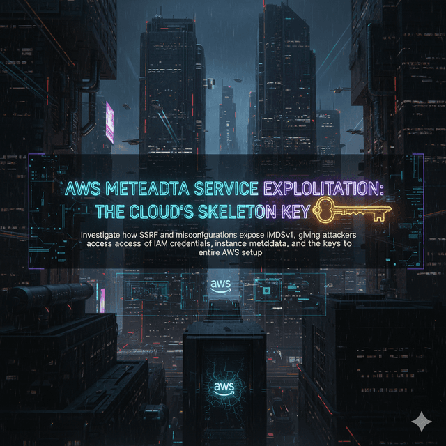 AWS Metadata Service Exploitation: The Cloud's Skeleton Key 🔑