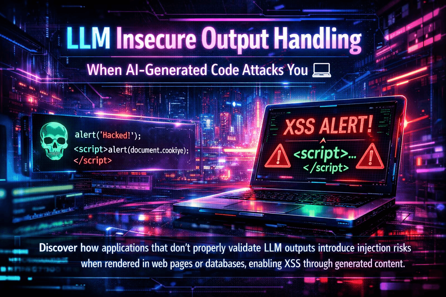 LLM Insecure Output Handling: When AI-Generated Code Attacks You 💻