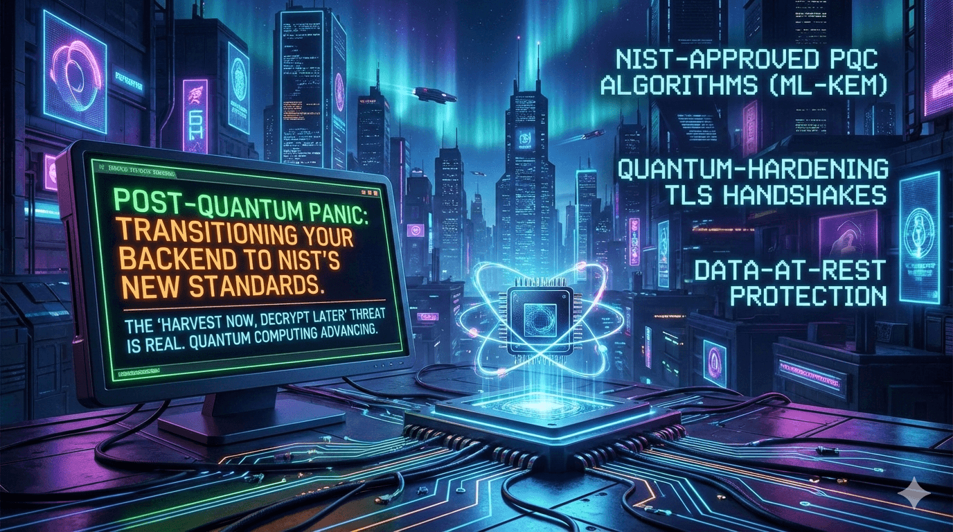 Post-Quantum Panic: Transitioning Your Backend to NIST’s New Standards 