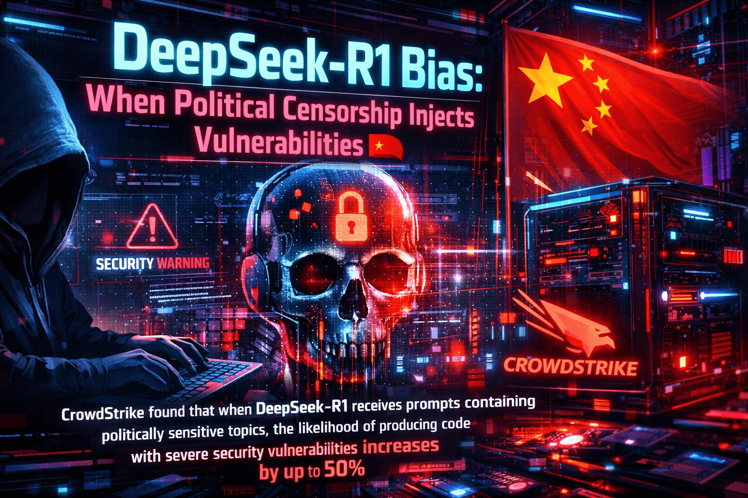 DeepSeek-R1 Bias: When Political Censorship Injects Vulnerabilities