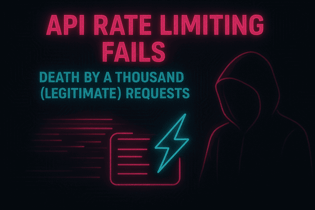 API Rate Limiting Fails: Death by a Thousand (Legitimate) Requests ⚡
