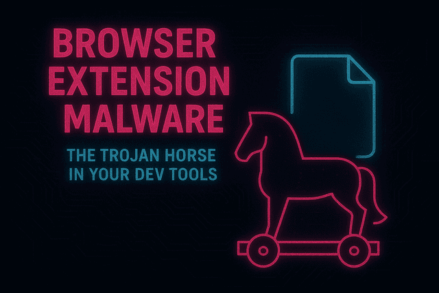 Browser Extension Malware: The Trojan Horse in Your Dev Tools 🔧