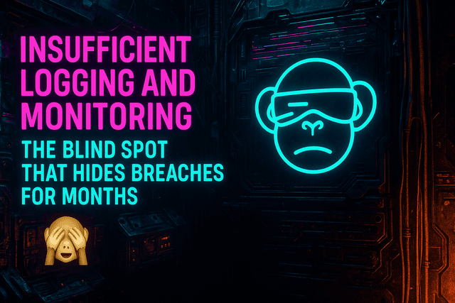 Insufficient Logging and Monitoring: The Blind Spot That Hides Breaches for Months đ