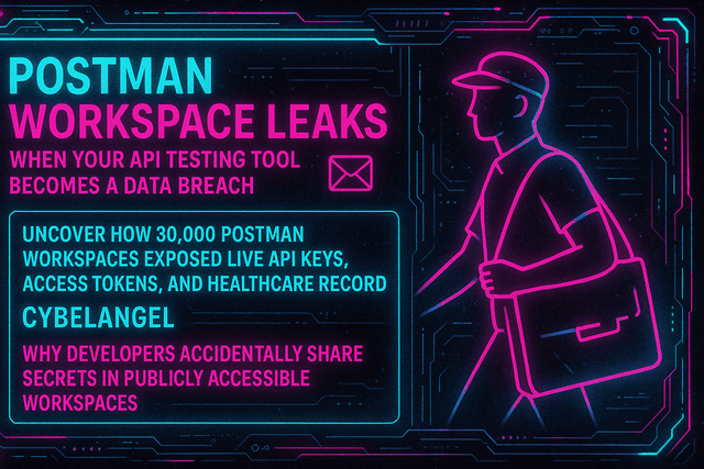 Postman Workspace Leaks: When Your API Testing Tool Becomes a Data Breach 📮