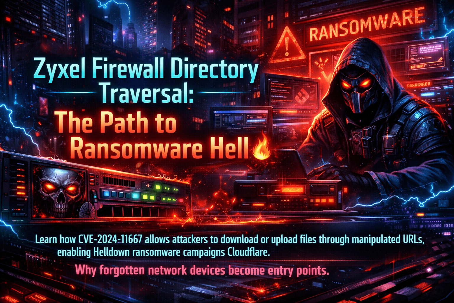 Zyxel Firewall Directory Traversal: The Path to Ransomware Hell 🔥
