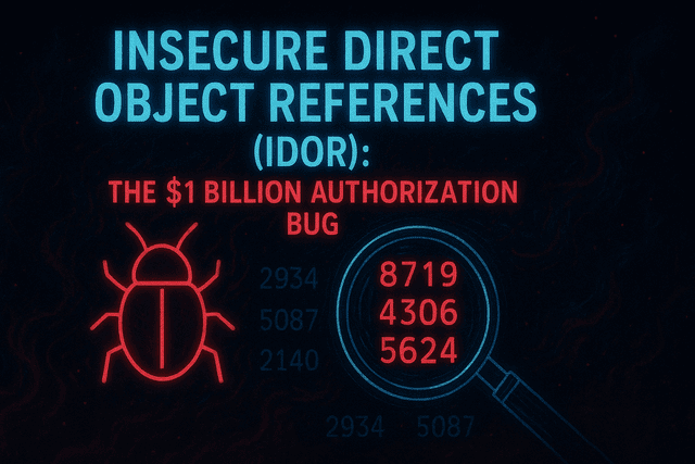 Insecure Direct Object References (IDOR): The $1 Billion Authorization Bug 🔢