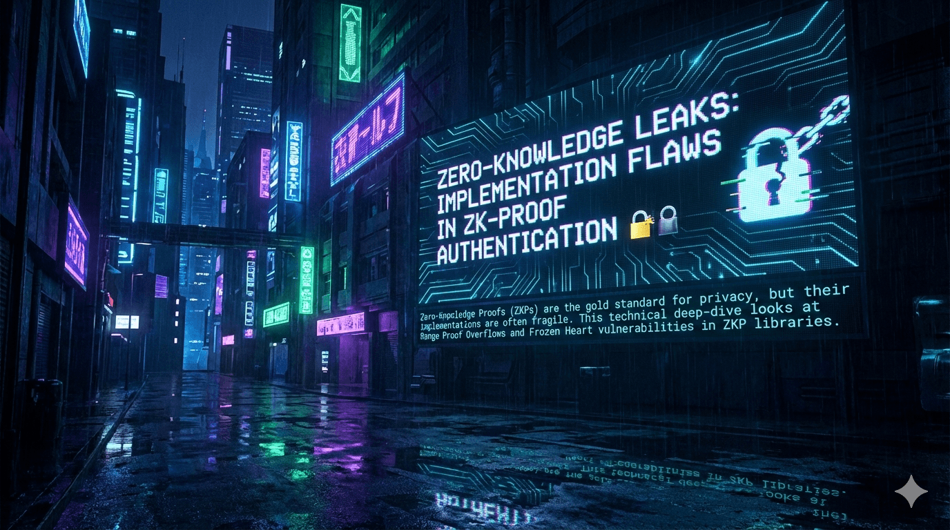 Zero-Knowledge Leaks: Implementation Flaws in ZK-Proof Authentication
