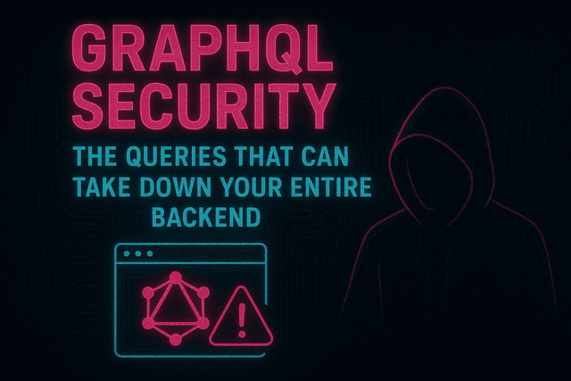 GraphQL Security: The Queries That Can Take Down Your Entire Backend 🌀