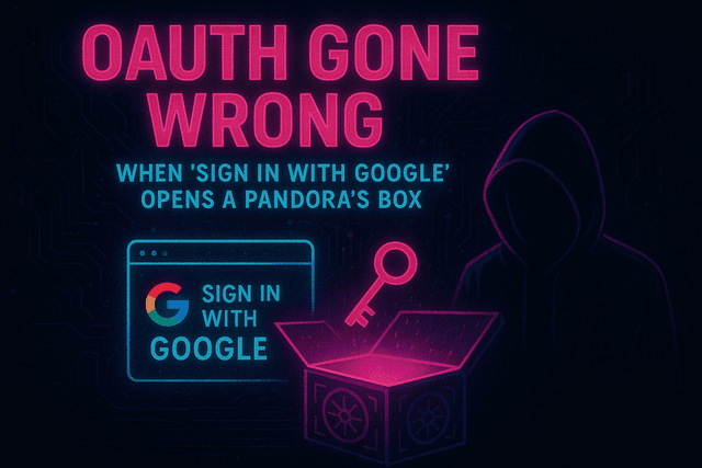 OAuth Gone Wrong: When "Sign in with Google" Opens a Pandora's Box đ