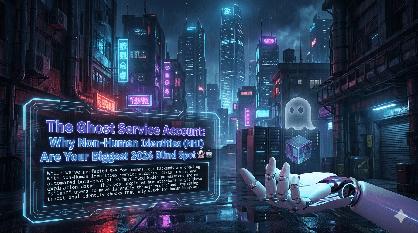 The Ghost Service Account: Why Non-Human Identities (NHI) Are Your Biggest 2026 Blind Spot