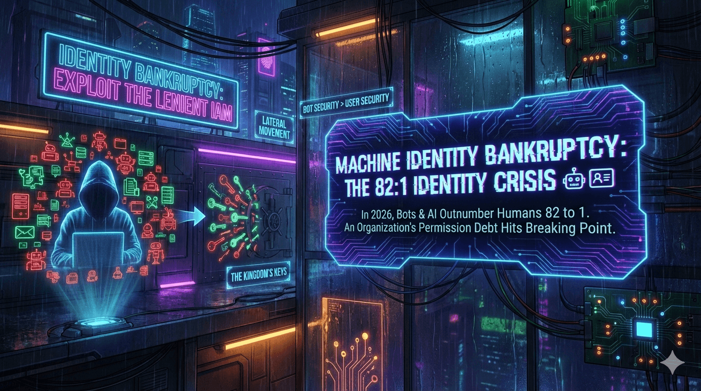 Machine Identity Bankruptcy: The Identity Crisis No One Is Talking About