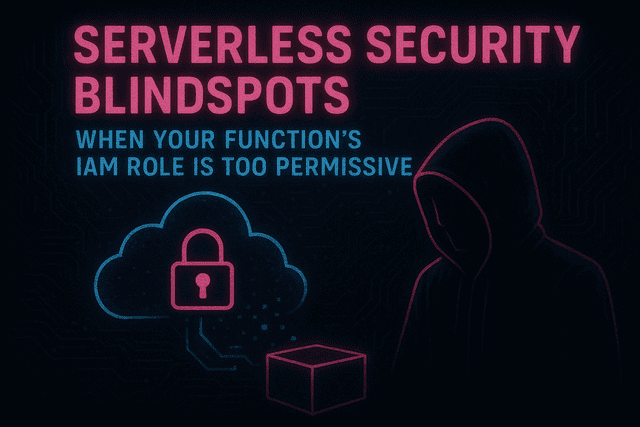 Serverless Security Blindspots: When Your Function's IAM Role is Too Permissive